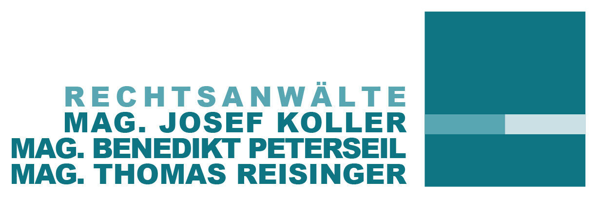 Rechtsanwälte Mag. Josef Koller, Mag. Benedikt Peterseil und Mag. Thomas Reisinger